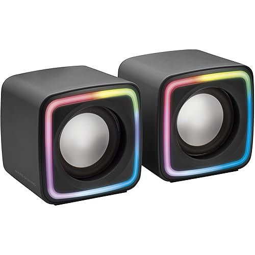 MARS GAMING Altavoces MSCUBE Premium 8W Black