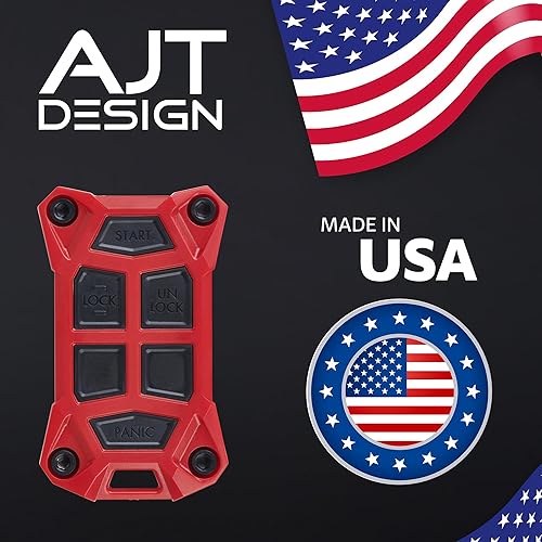 Miniatura 7 de AJT DESIGN Funda de repuesto para llavero compatible con Chevrolet Silverado 2014-2018, GMC Sierra  Chevy Colorado 2013+, GMC Canyon  Suburban,