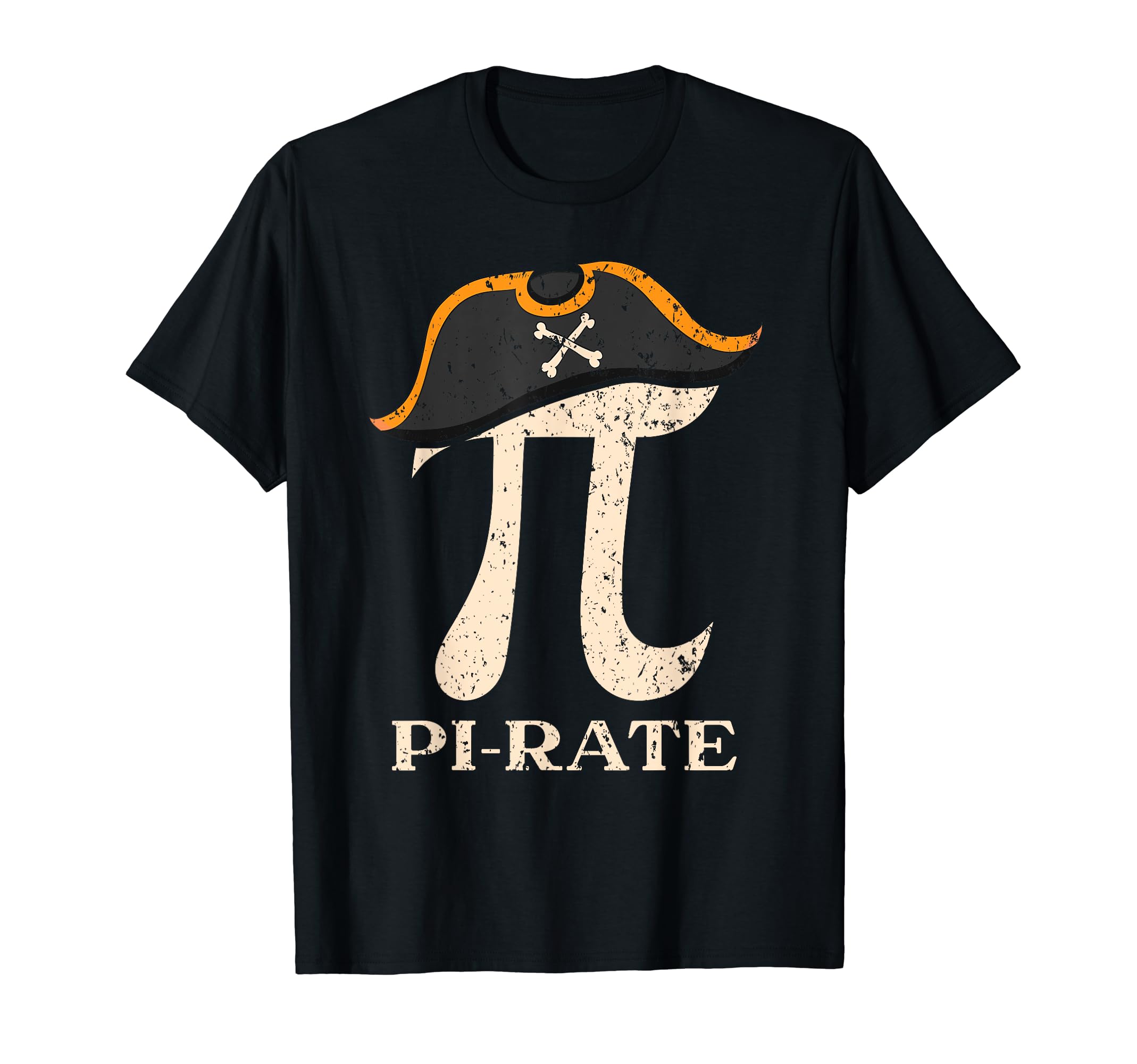Pirate Squad SteMi ApparelPi-Rate Pi Day Mathematician Math Geek Pirate Lover T-Shirt