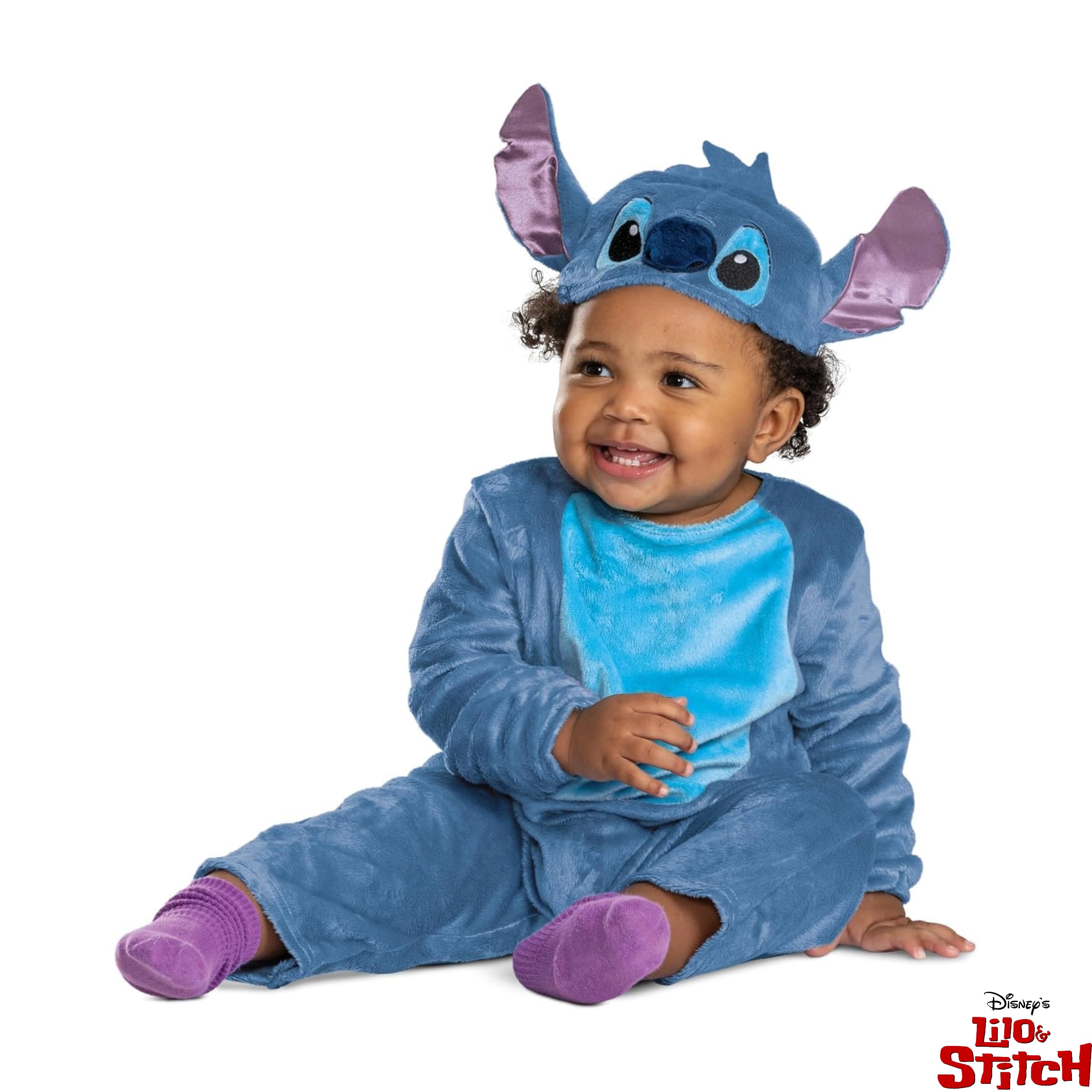 Disfraz para Niños Pequeños de Stitch, Licencia Oficial de Disguise, Ajuste Cómodo y Diseño Detallado, Para edades de 2 años, 12 a 18 meses, 7 a 8 años, 4 a 6 años