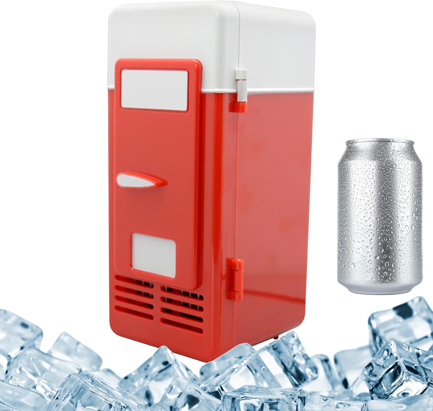 Loyilat Usb-mini-fridge-red Compact Fridge Red