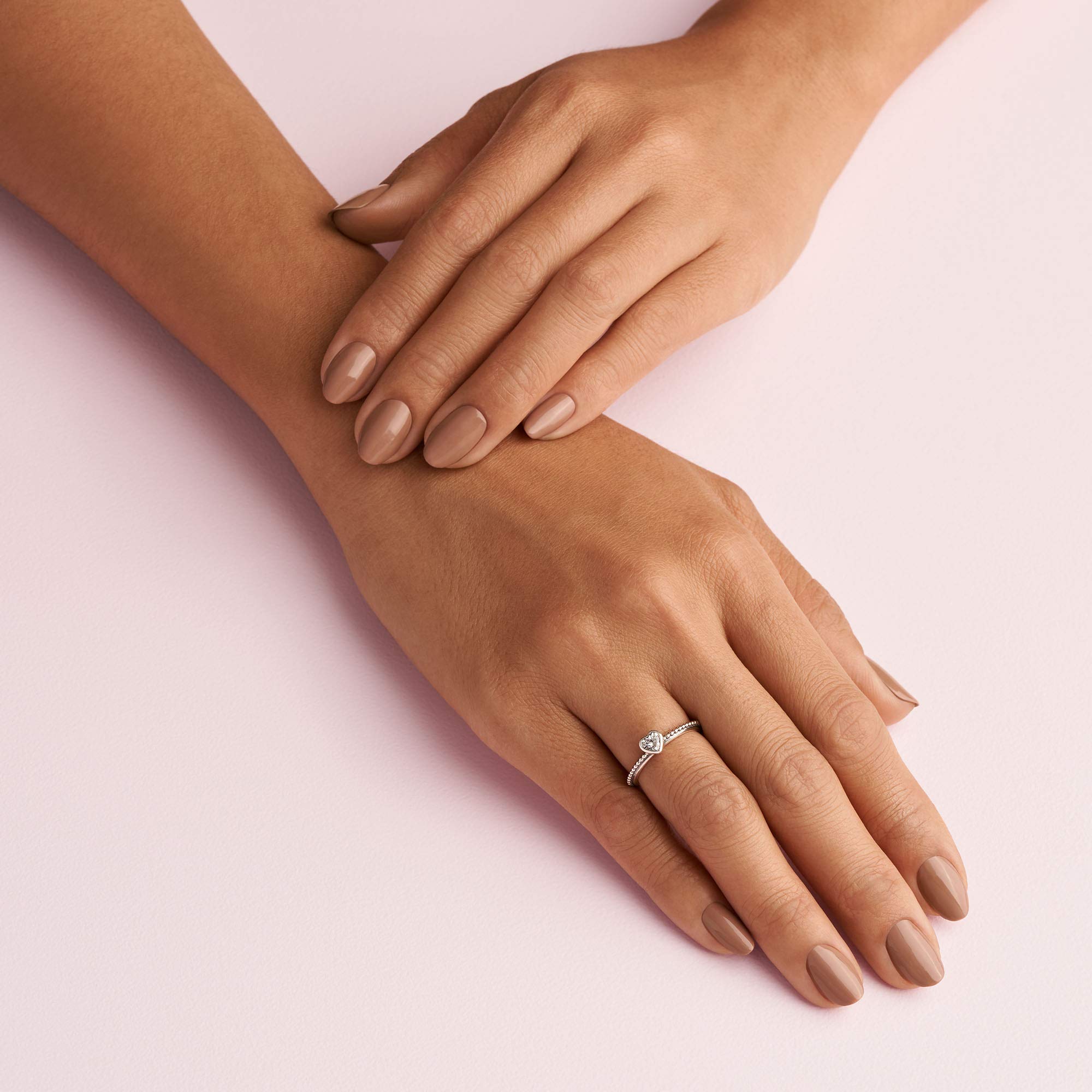 Amazon.co.jp: Pandora Jewelry One Love キュービックジルコニア