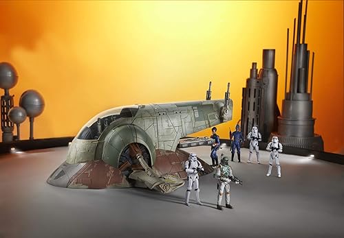 Miniatura 2 de Star Wars The Vintage Collection - Vehículo de juguete de Boba Fett, Esclavo I, de El Imperio Contraataca, juguetes para niños a partir de 4 años