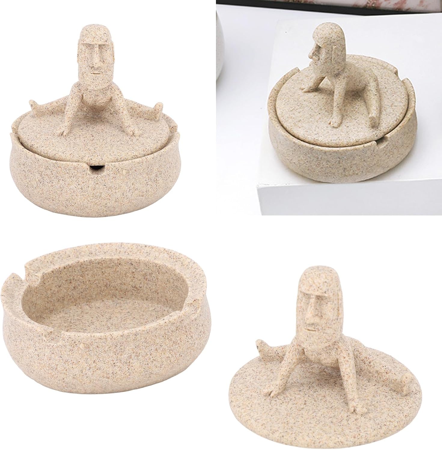 モアイ像灰皿 モアイ像灰皿