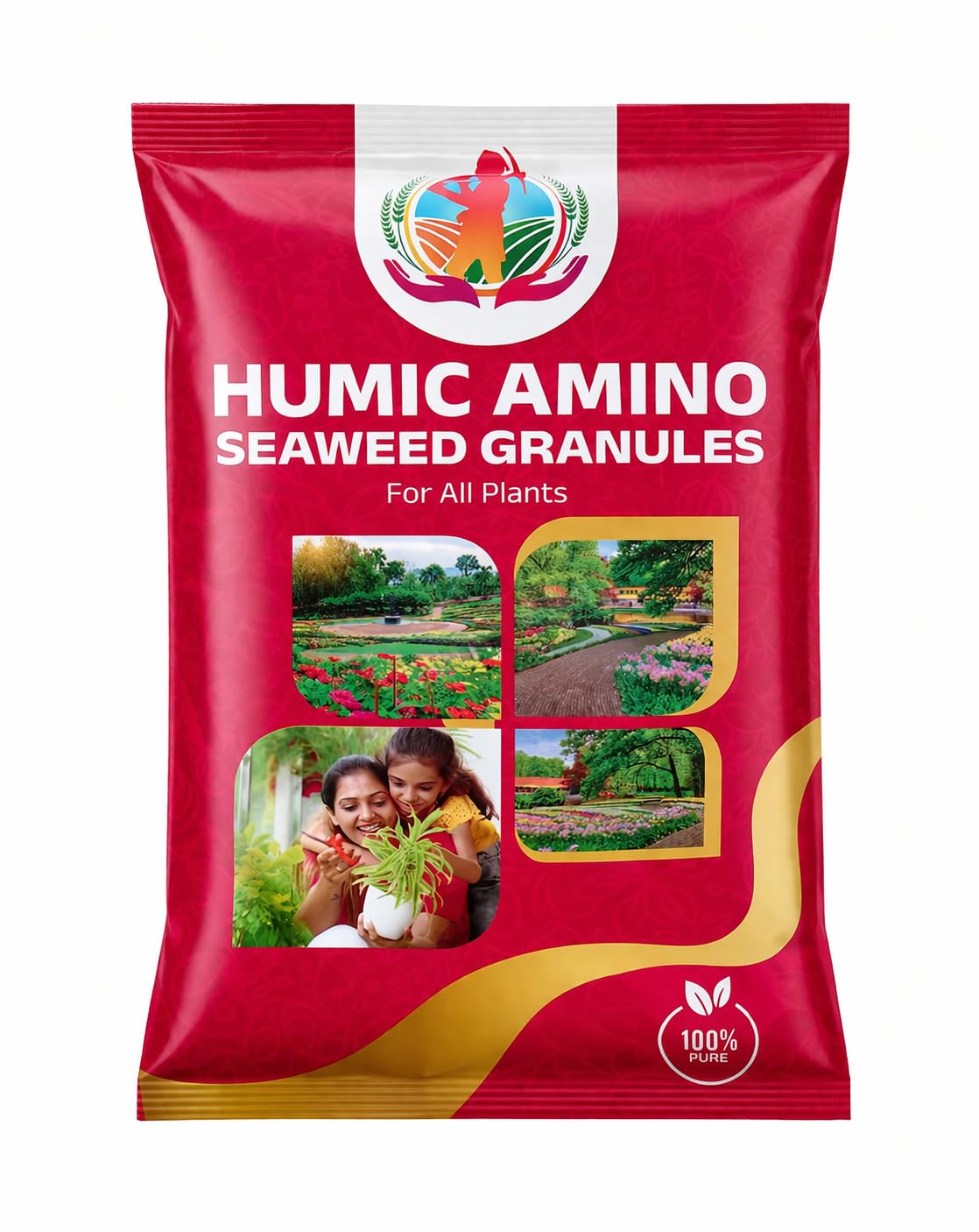 Humic + Amino Slow Release Granules Boll (1 kg) - Plant Boost Fertilizer For Plant | Plant Fertilizer For Potted Plant | Plant Growth Indoor Plant Fertilizer | Fertilizer For Plant |-image-3