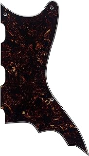 Guitar Parts For Fender Silvertone 1445 Kay Speed Demon Airline Guitar Pickguard (4 Ply Brown Tortoise)