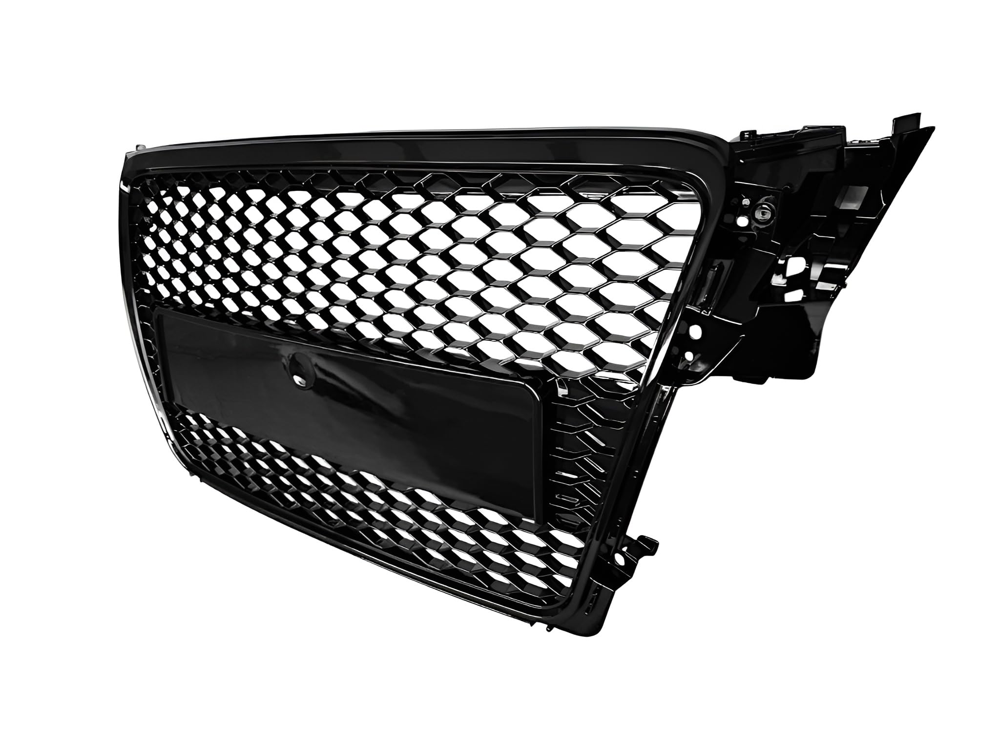 Griglia Anteriore Maschera Calandra Nido Ape Nero Lucido Compatibile con A4 B8 8K 07-12
