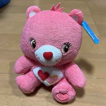 ケアベア　ぬいぐるみ　マムズ　ラブアロットベア ケアベア ぬいぐるみ マスコット レア ラブアロットベア 球体