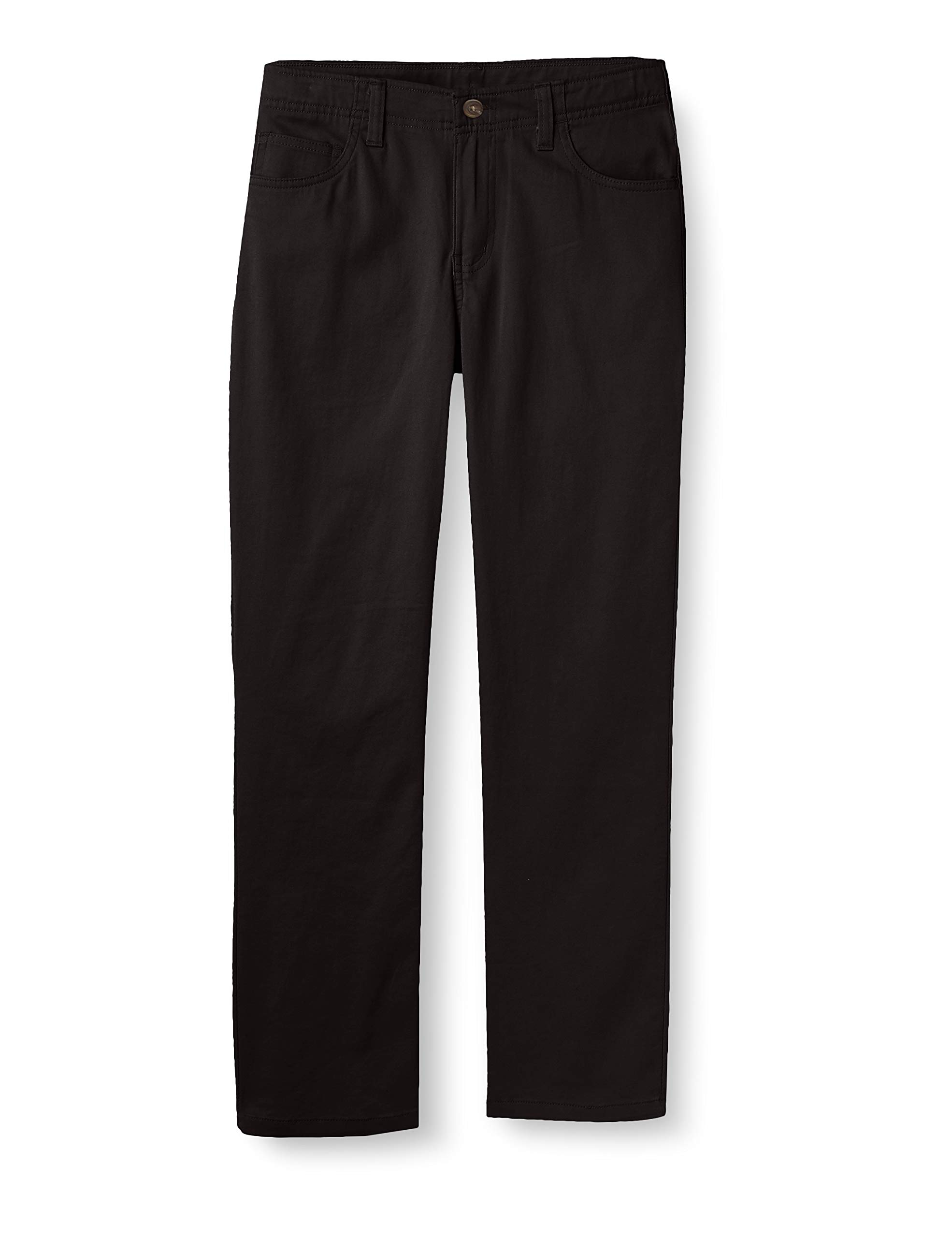 Pantalon d'école noir garçon Chaps taille 4 stretch 5 poches