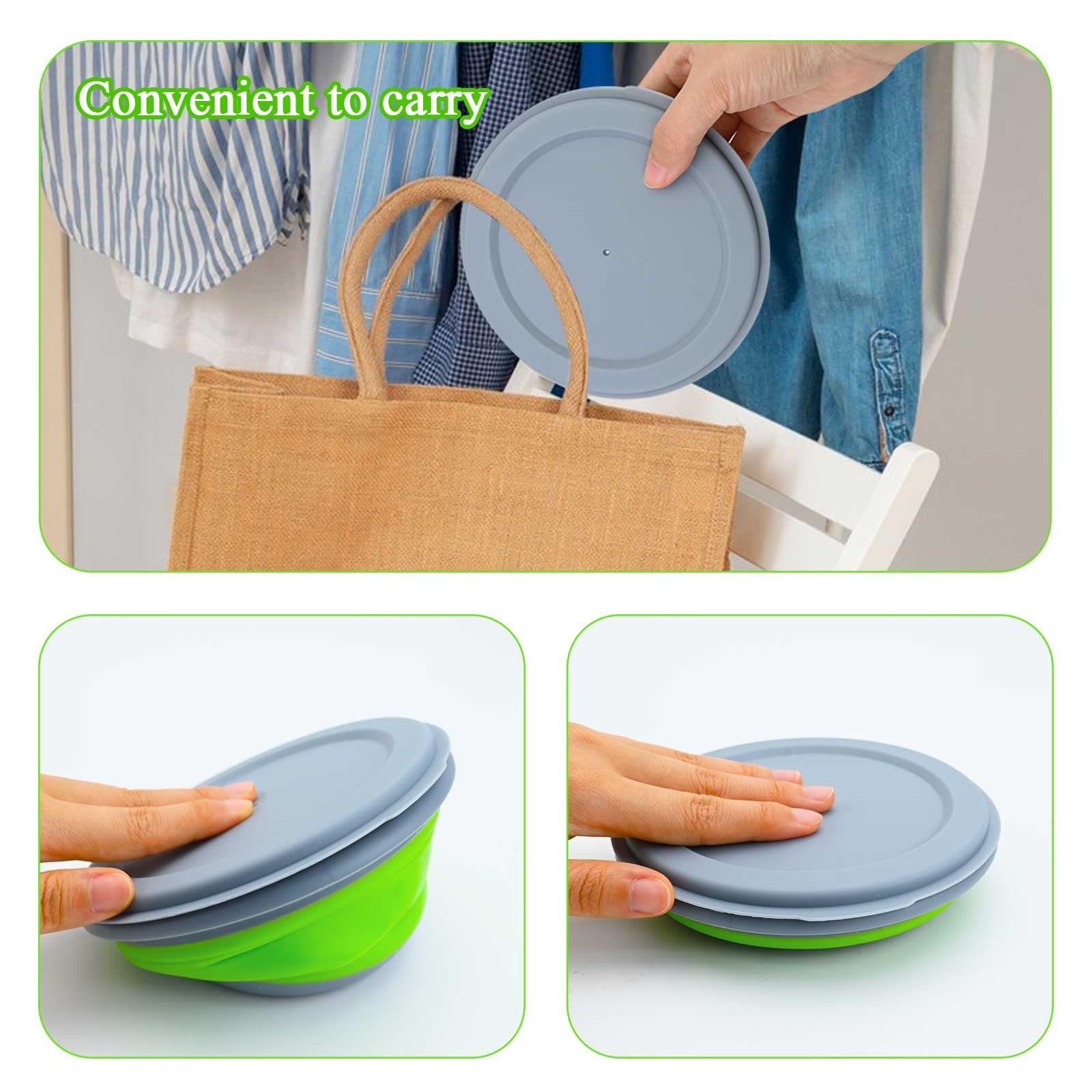 PetBonus Ciotole Pieghevole Per Cani Da Viaggio In Silicone - Foto 10