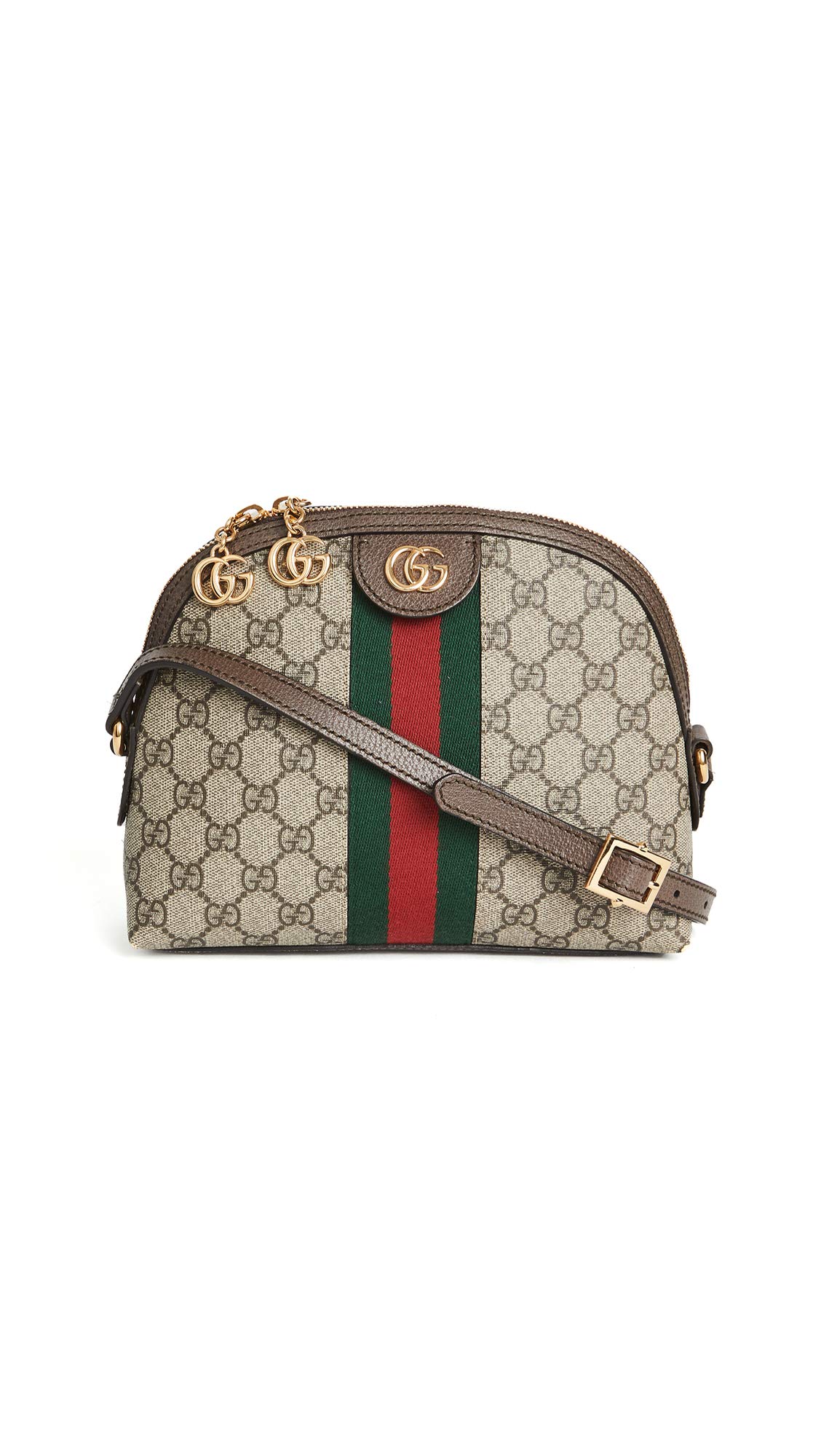 Gucci Women's Gucci Gg Supreme Shoulder Bag, Brown, One Size
