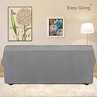 Vista 452 de Easy-Going - Funda elástica para sofá, 1 pieza, protector de muebles, suave, con parte inferior elástica, para niños, tela de jacquard de poliéster
