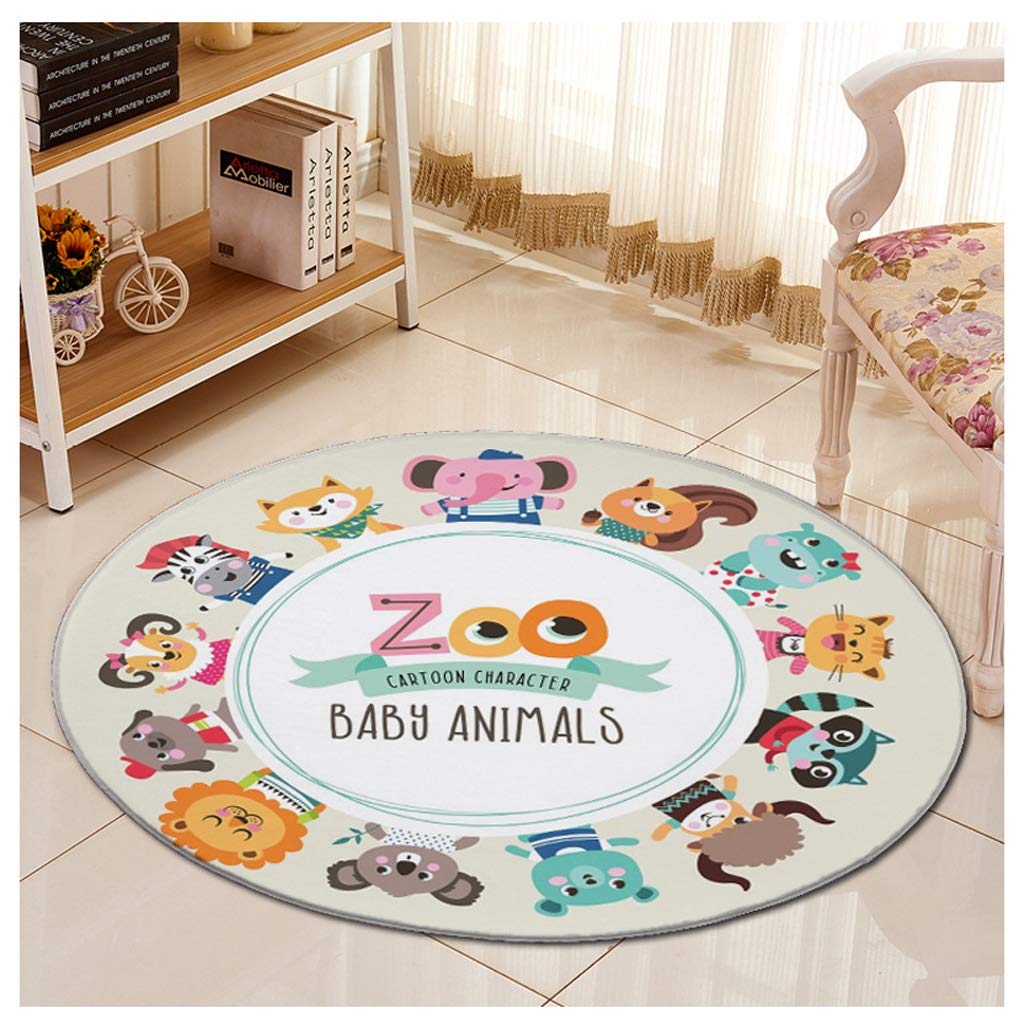 Alfombras de sala de estar redondas para crear un rincón de lectura