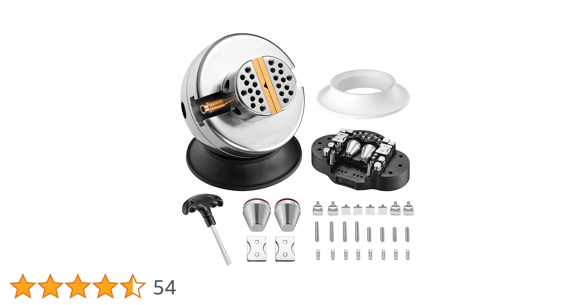 Amazon.co.jp: DZQ ボールバイス 4インチ 彫刻設定ツール 360度