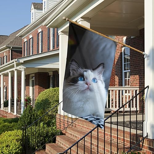 Miniatura 4 de Bandera vertical personalizada personaliza la impresión individual y a doble cara de tu propio logotipo, imagen, texto, texto, varios tamaños,