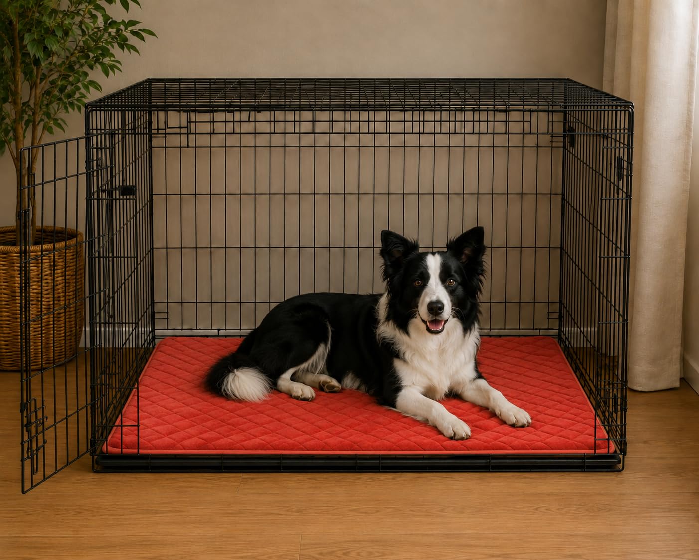 cuccia cane - cuscino ortopedico Weimar cognac - cuscino premium lavabile per cani e gatti - 100,5x63x2cm