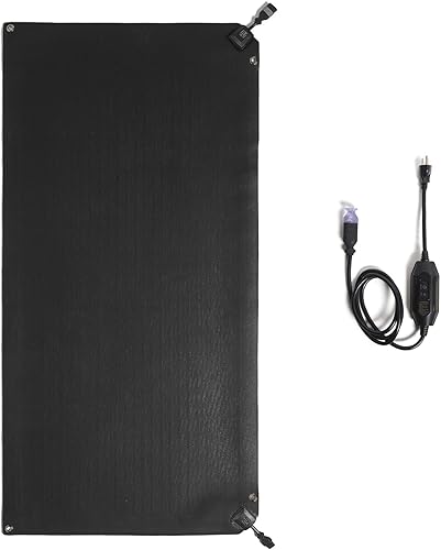 Miniatura 13 de HeatTrak Alfombrillas térmicas para derretir la nieve, tapetes térmicos para exteriores para pasillos, tapetes eléctricos para derretir nieve para