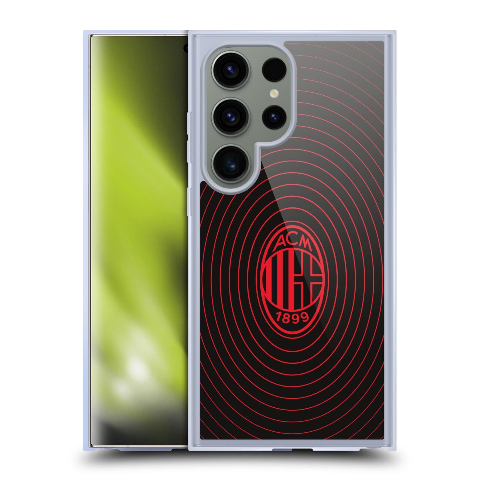 Coque Samsung Galaxy S24 Ultra 5G AC Milan antichoc MagSafe