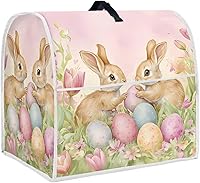 Vista 36 de Cubierta de batidora de pie de Navidad de 4.5 a 5 cuartos de galón, cubierta de mezclador retro, lavable, antimanchas, para cocina, piezas