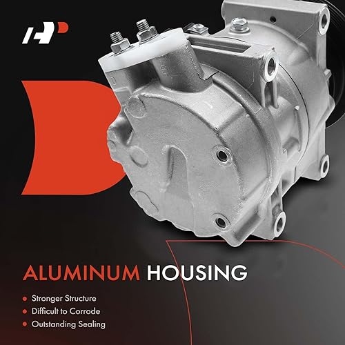 Miniatura 3 de A-Premium Compresor de A/C con embrague compatible con Infiniti QX4 3.3L 1997-1998, Nissan Pathfinder 3.3L 1996-1998