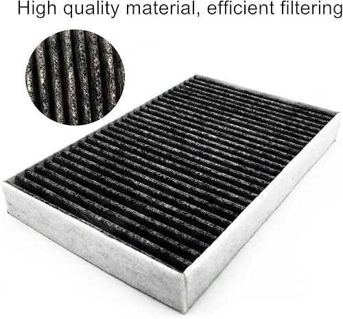 Miniatura 3 de Filtro de aire de cabina para Tesla Model S con carbón activado para modelos S 1035125-00-A 2012-2015 (carbón activado)