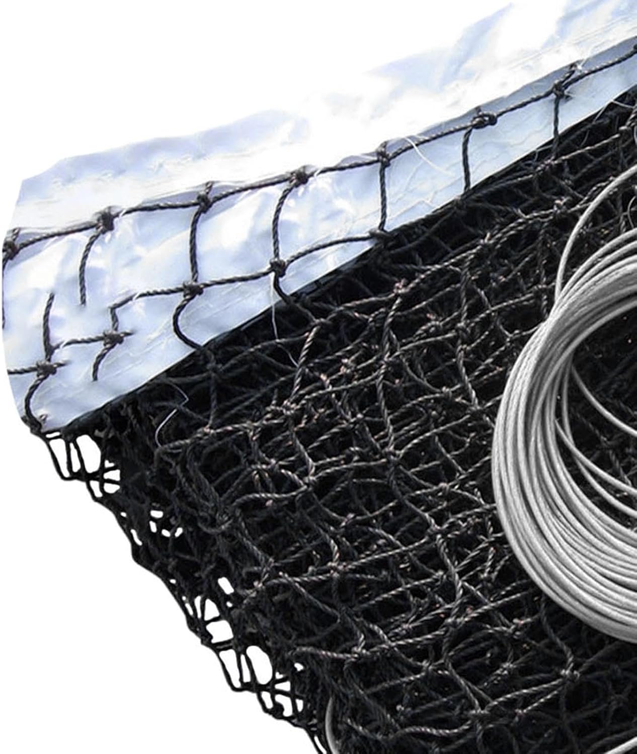 Standard Tennis Net Tennis Court Net for Backyard Practicing Accessory