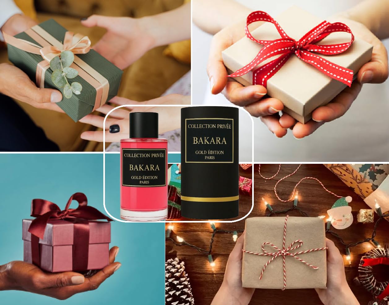 Parfum BAKARA Collection Privée Nouvelle Edition (Gold Edition), Idée Cadeau, un parfum longue durée et unisexe de 50 ml, fabriqué en France (BAKARA)