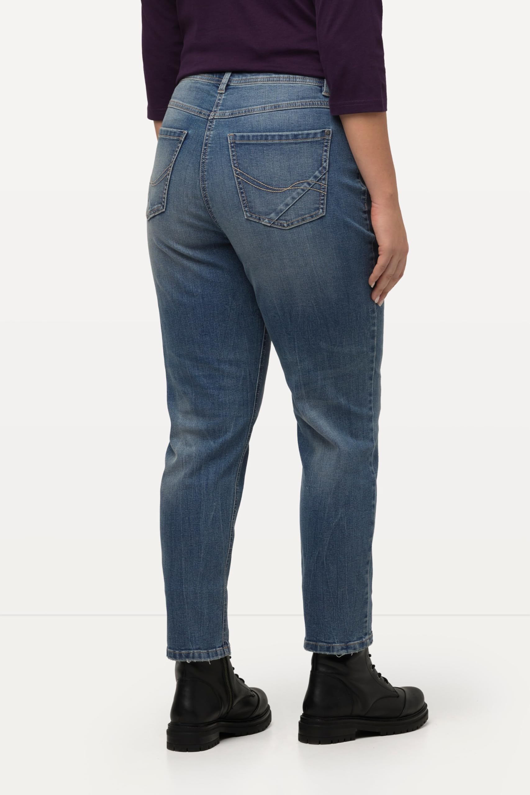 Ulla Popken Jean Thermique Mom Fit Femme
