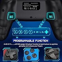Vista 3 de Wireless Switch Controller for Switch/Lite/OLED/Swicth 2 Controller, Switch Controller Joysticks Work with iOS/Android/PC-Switch 2 Pro TURBO