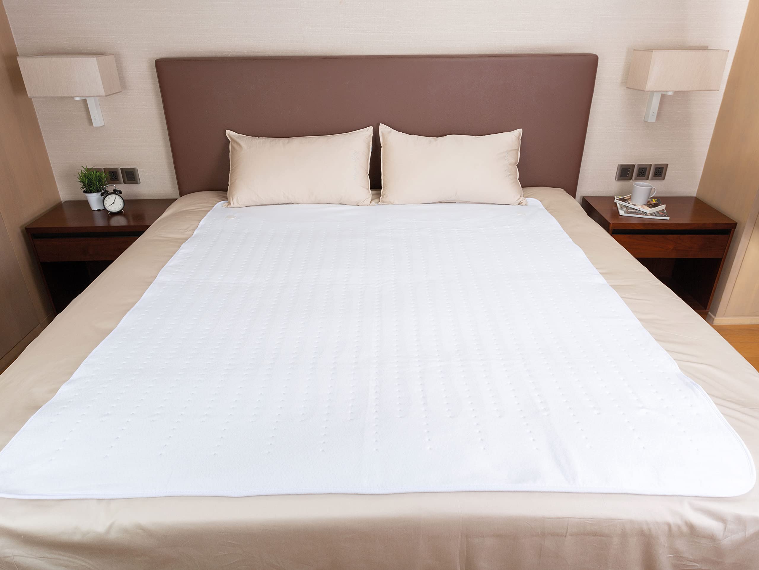 PUR LINE | Calienta Camas Eléctrico Purline con Apagado Automático y 3 Niveles de Temperatura – Manta Eléctrica de 150x80 cm para Dormir con Confort y Seguridad en Invierno