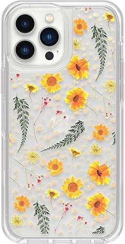 Miniatura 2 de OtterBox Symmetry Series - Funda transparente para Apple iPhone 13 Pro Max, embalaje no minorista (impresionante floral)