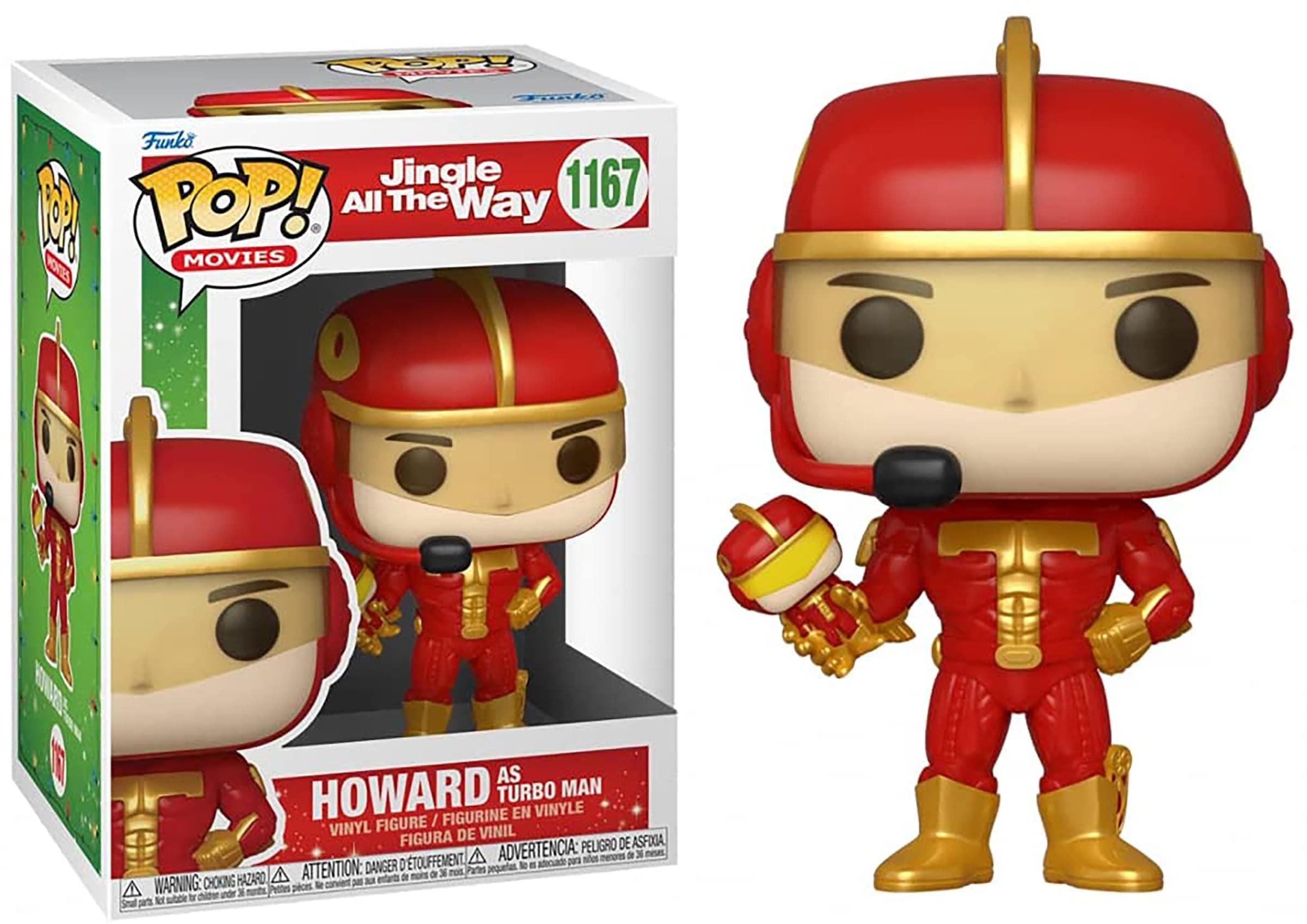 Pop Jingle All the Way Howard as Turbo Man Vinyl Figure | Amazon