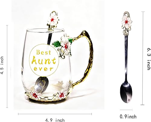 Miniatura 2 de Qué increíble regalo de taza de té este bonito regalo de la sobrina a su tía funciona perfectamente como un regalo de Navidad, regalo de cumpleaños