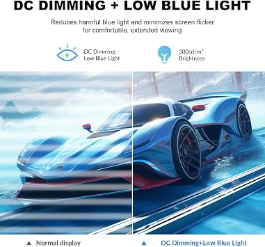 ZZA 32 Monitor | 4K UHD 3840x2160, IPS Panel, 60Hz, Adaptive Sync, 100% sRGB, Back Breathing Light,Blue Light Filter, VESA Mountable 75x75mm