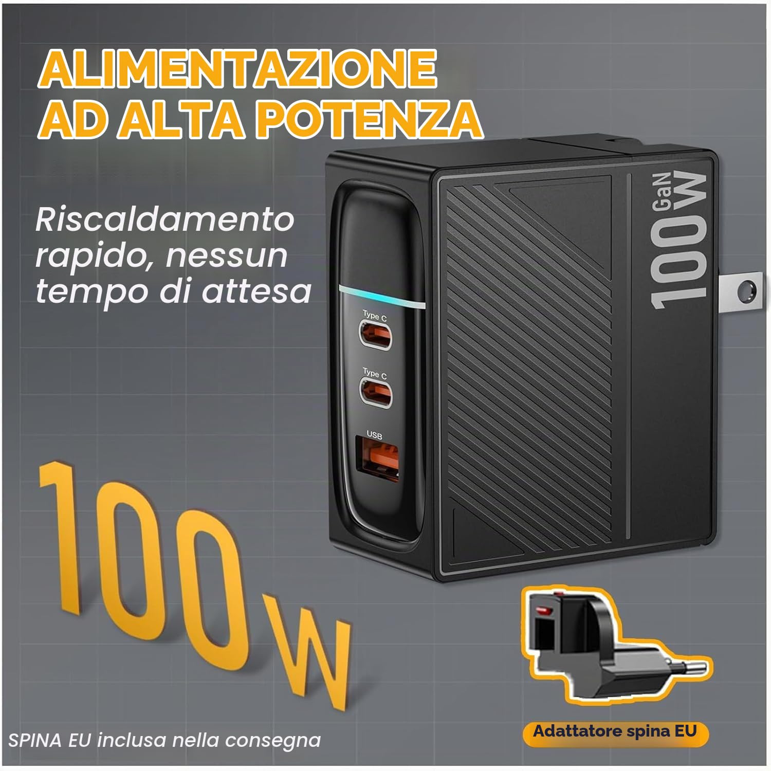 Alimentatore Da Laboratorio 30 V 5 A Display da 2,8 Pollici Uscita Programmabile Tramite PC Protezioni Multiple per Ricerca Sperimentale Sviluppo Ingegneristico,Include Un Alimentatore da 100W.
