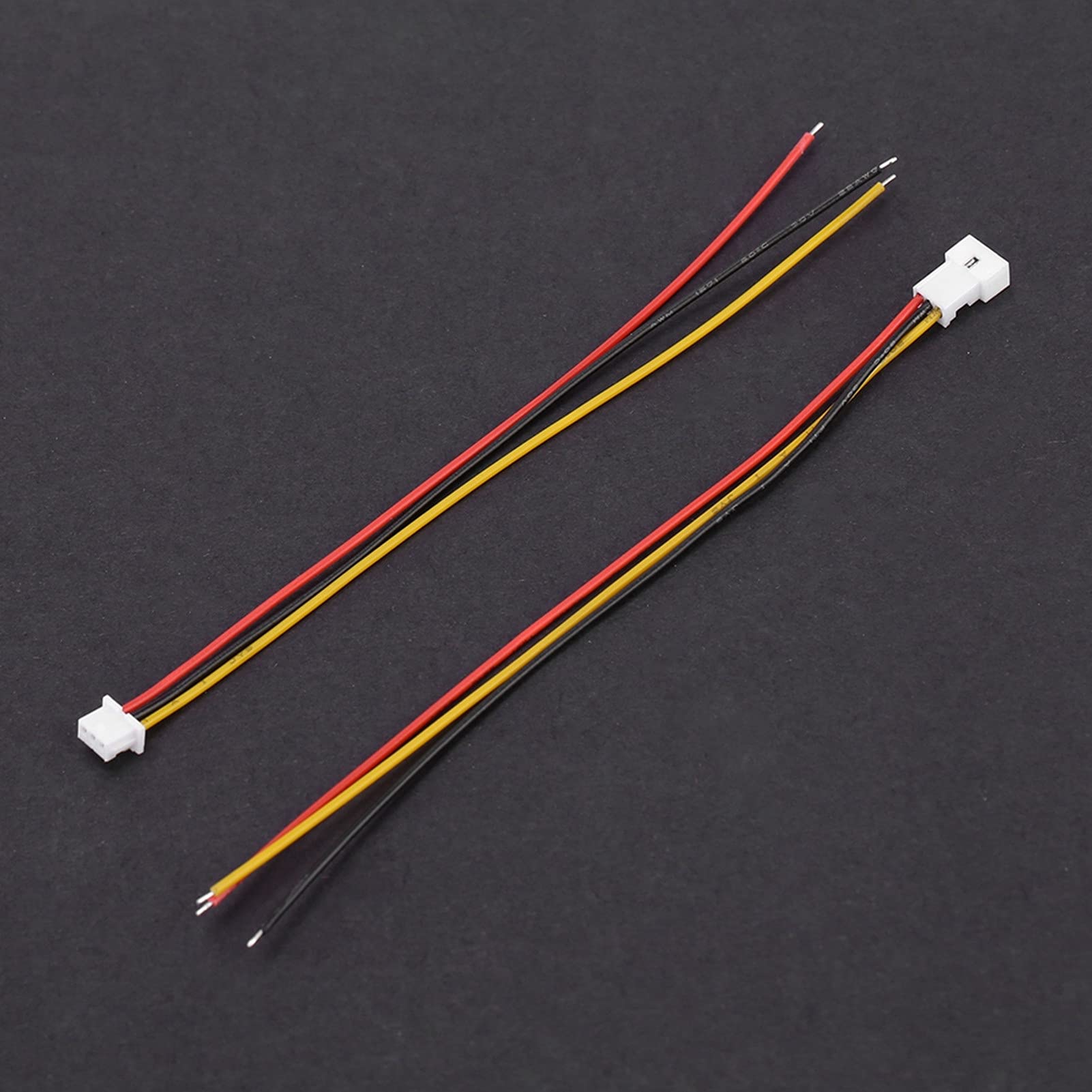 20Pcs JST 1.25 mm JST 2Pin/3Pin Connectors, Micro Electrical Male