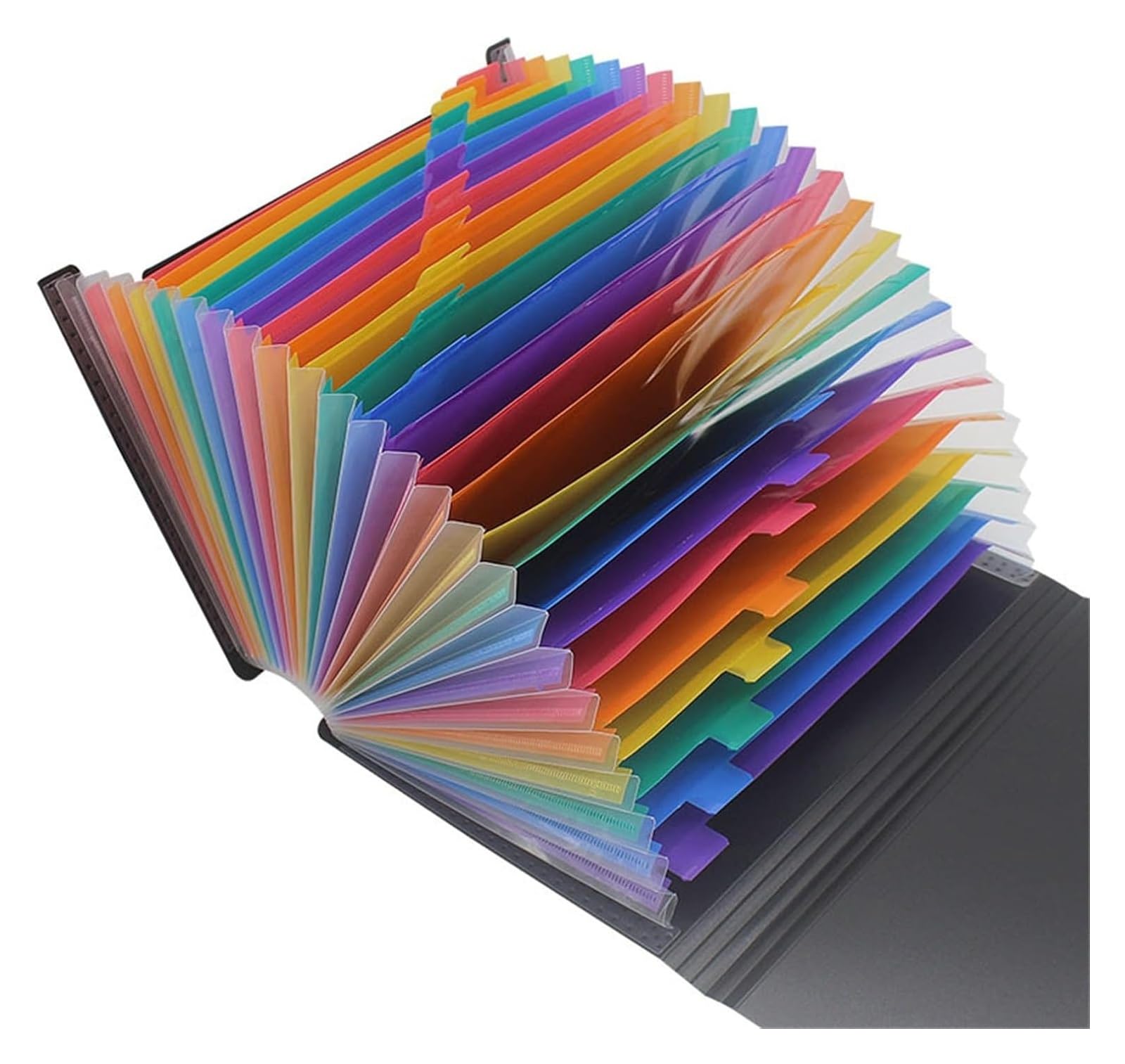 Cartelle for archiviazione di fisarmoniche, cartella file espandibile A4 Test Paper Storage Organ telescopico in piedi for casa, ufficio e scuola(125x32.5x23.5cm)