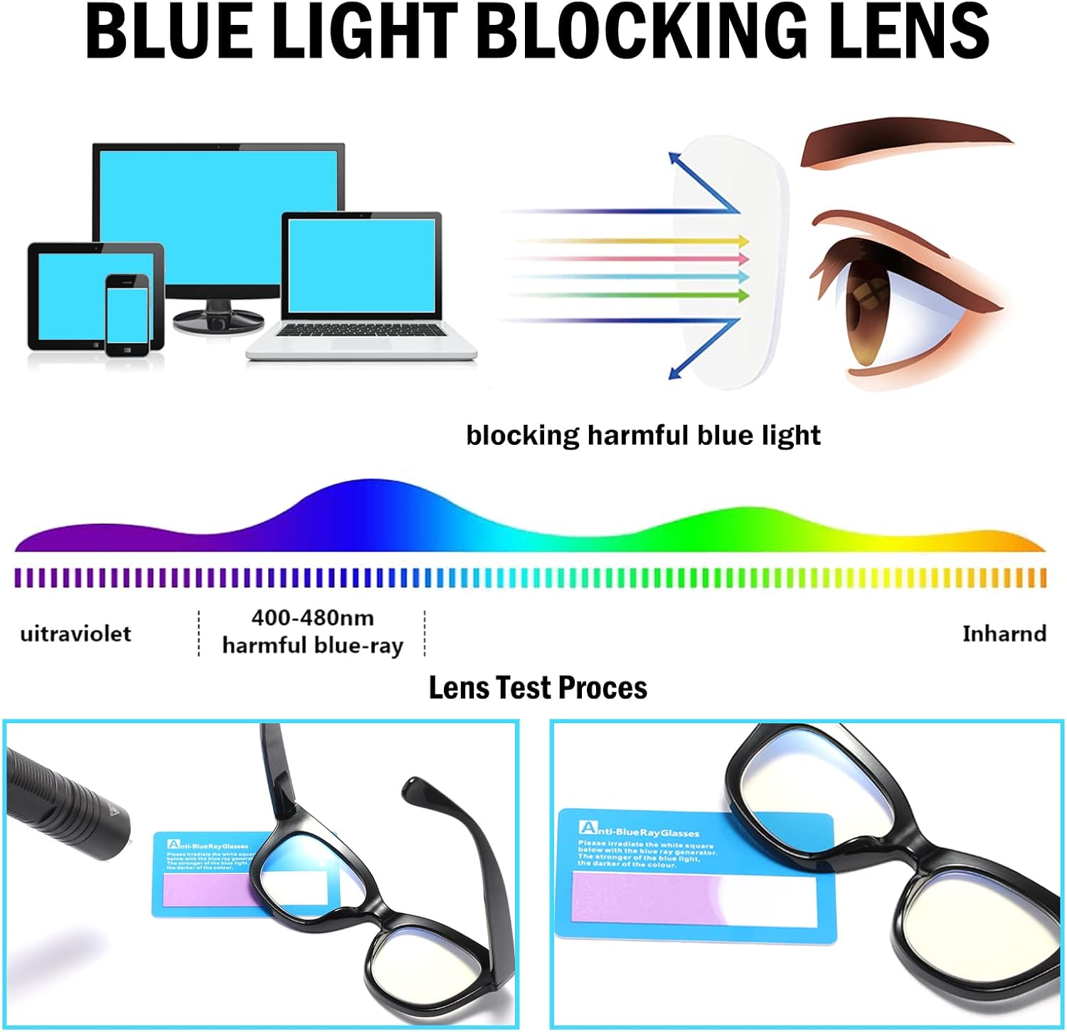 ZXYOO Oversized Reading Glasses for Women,3 Pack Blue Light Blocking Computer Spring hinge Readers