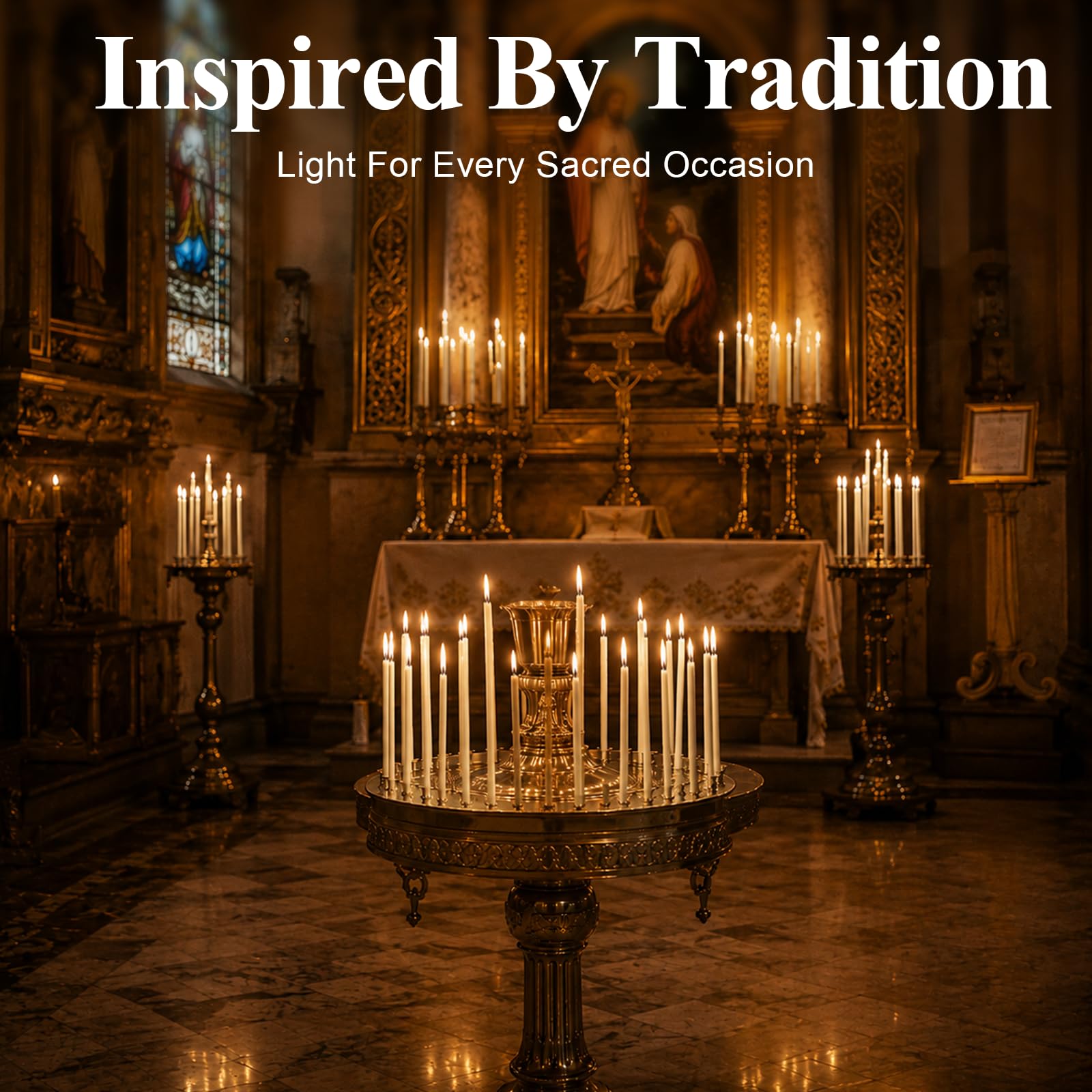 Candele in pura cera d'api, 16 cm, candele decorative sottili, profumate al miele, antigoccia, senza fumo, 30 minuti di combustione per compleanno, cena, preghiera, chiesa, Hanukkah, Natale (bianco