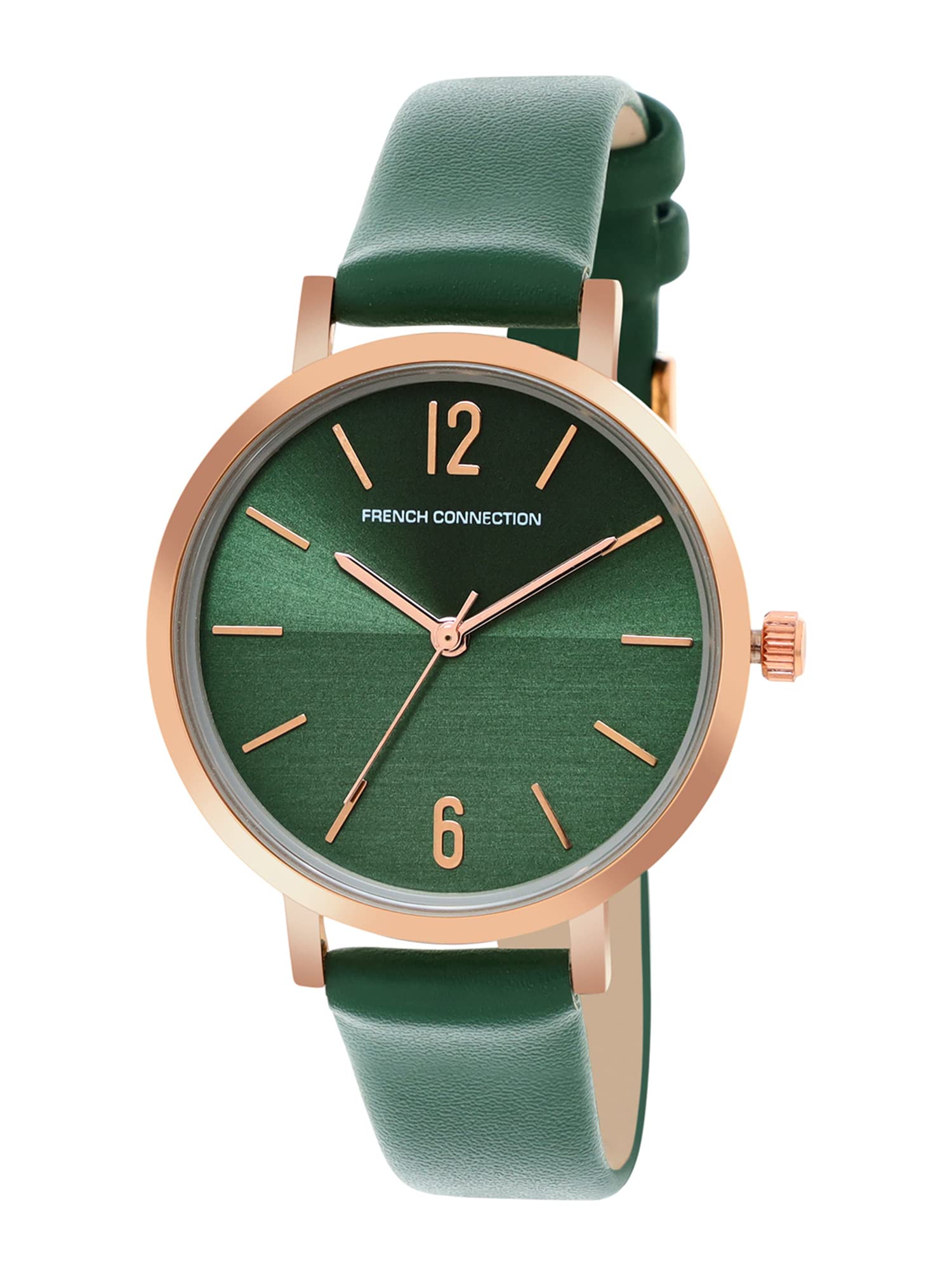 French Connection Analog Green Dial Womens Watch-FC007F (B0BNN2M4KD) Amazon Price History, Amazon Price Tracker
