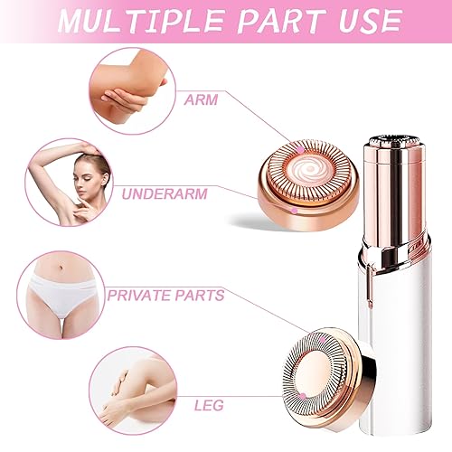 Miniatura 4 de Cabezales de repuesto para removedor de vello facial, compatibles con acabado Gen 1, herramienta de eliminación de vello facial impecable, acabado