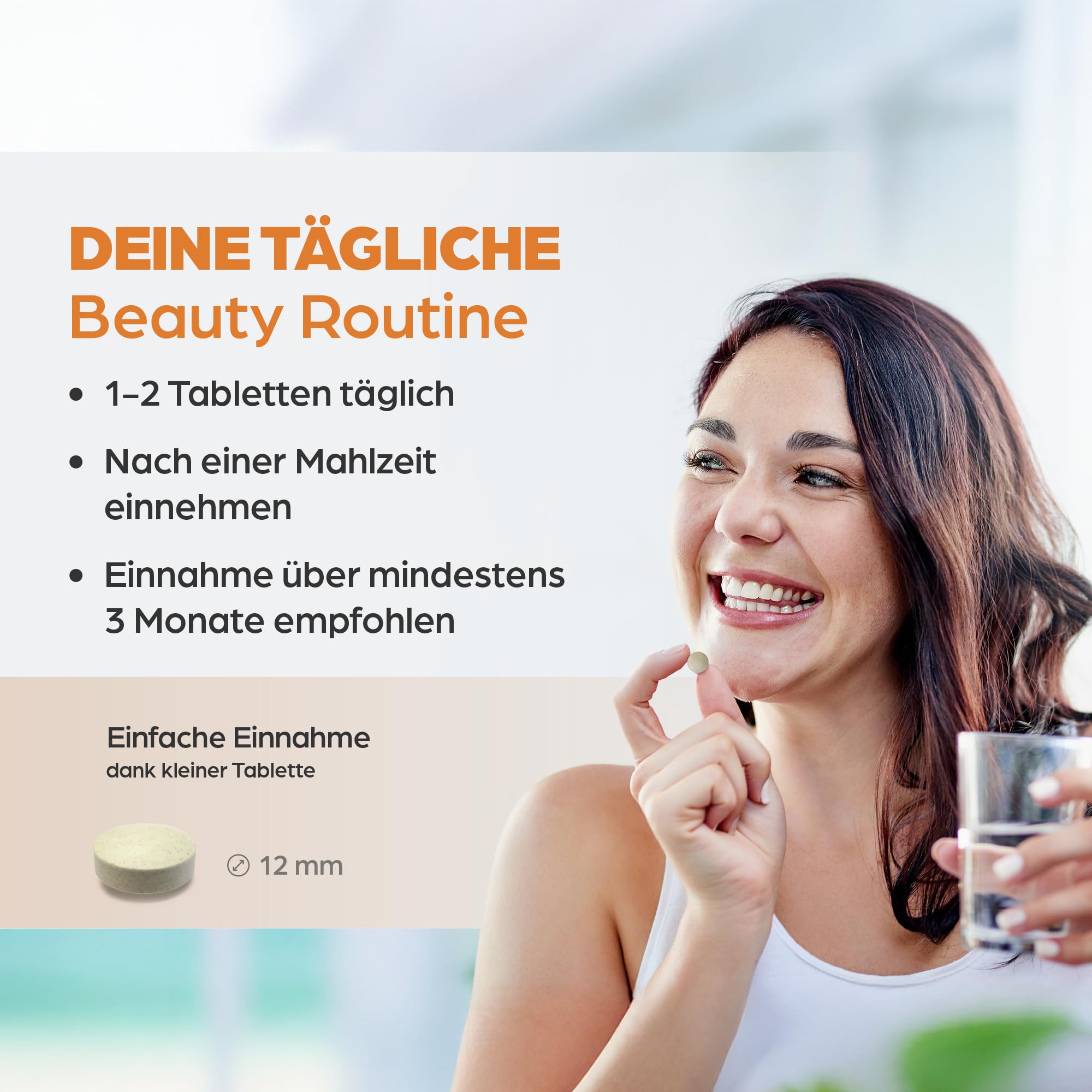 Dr. Böhm Haut Haare Nägel: Vitamine & Nährstoffe für Haut, Haare & Nägel, mit Silizium aus Goldhirse & Kieselerde, Selen, Biotin, Zink, 180 Tabletten (Packung mit 2)