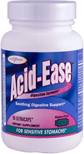 Enzymatic Therapy Acid-Ease 90 cápsulas vegetales (paquete de 3)