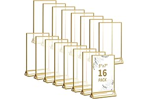 Smarpau 5x7 Gold Frames: The Golden Standard for Displaying Memories and Information