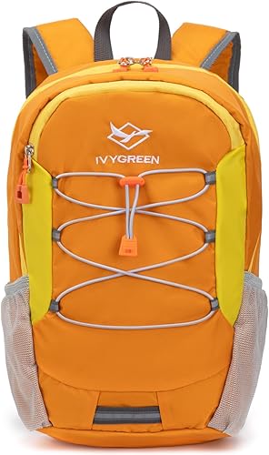 Miniatura 11 de IVYGREEN Mochila pequeña para niños de senderismo para niños o niñas, pequeña mochila de día para acampar o viajar, Verde, Pequeño, Mochilas Daypack