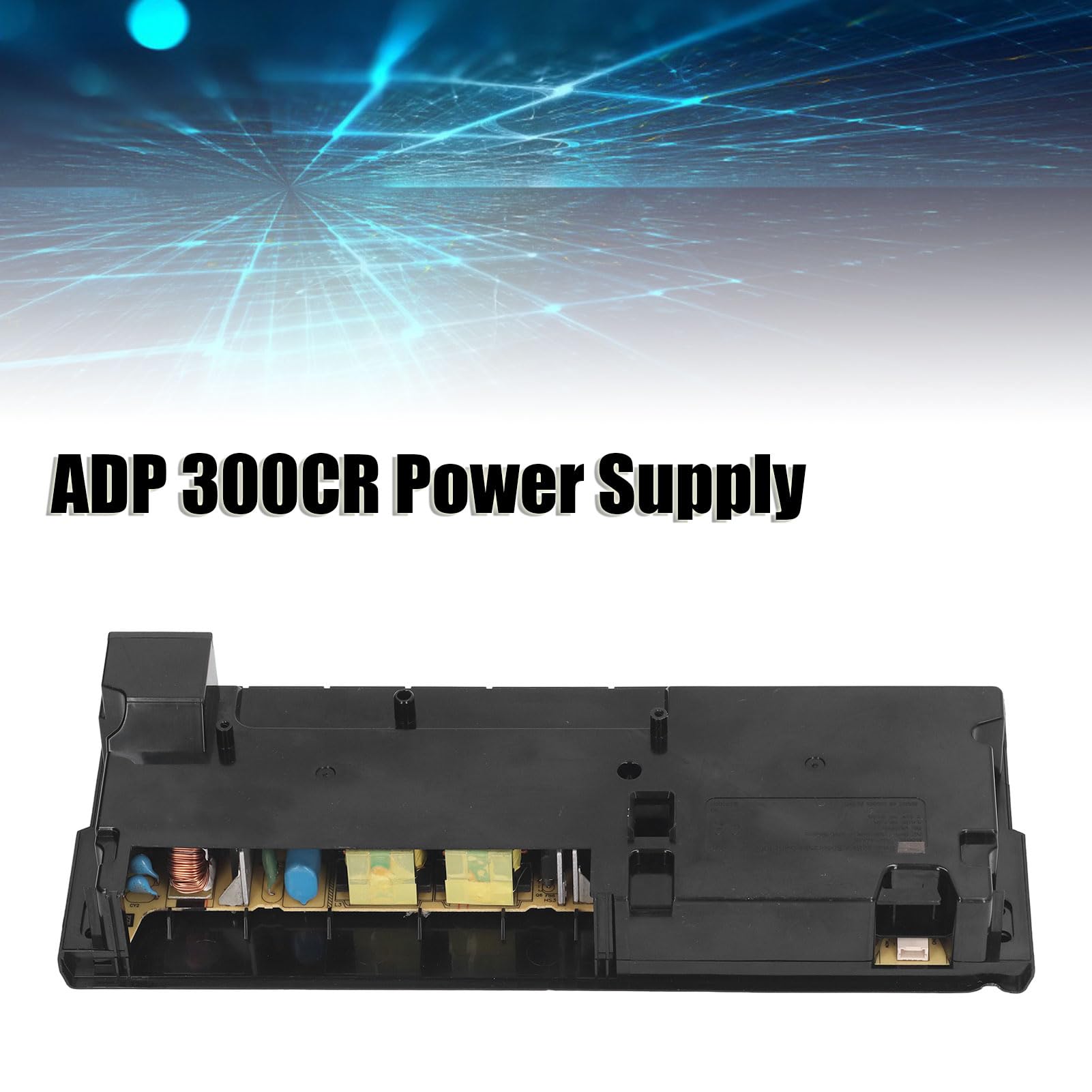 Zasilacz PolyGen PRO z wydajnym radiatorem, wyjściem DC 4,8 V i DC 12 V, stabilnym zasilaniem, wewnętrzne części PRO modelu ADP 300CR