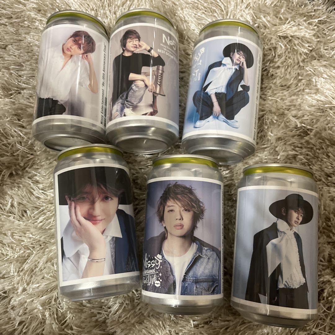 Amazon.co.jp: Nissy ラベル缶 6種 : Toys & Games