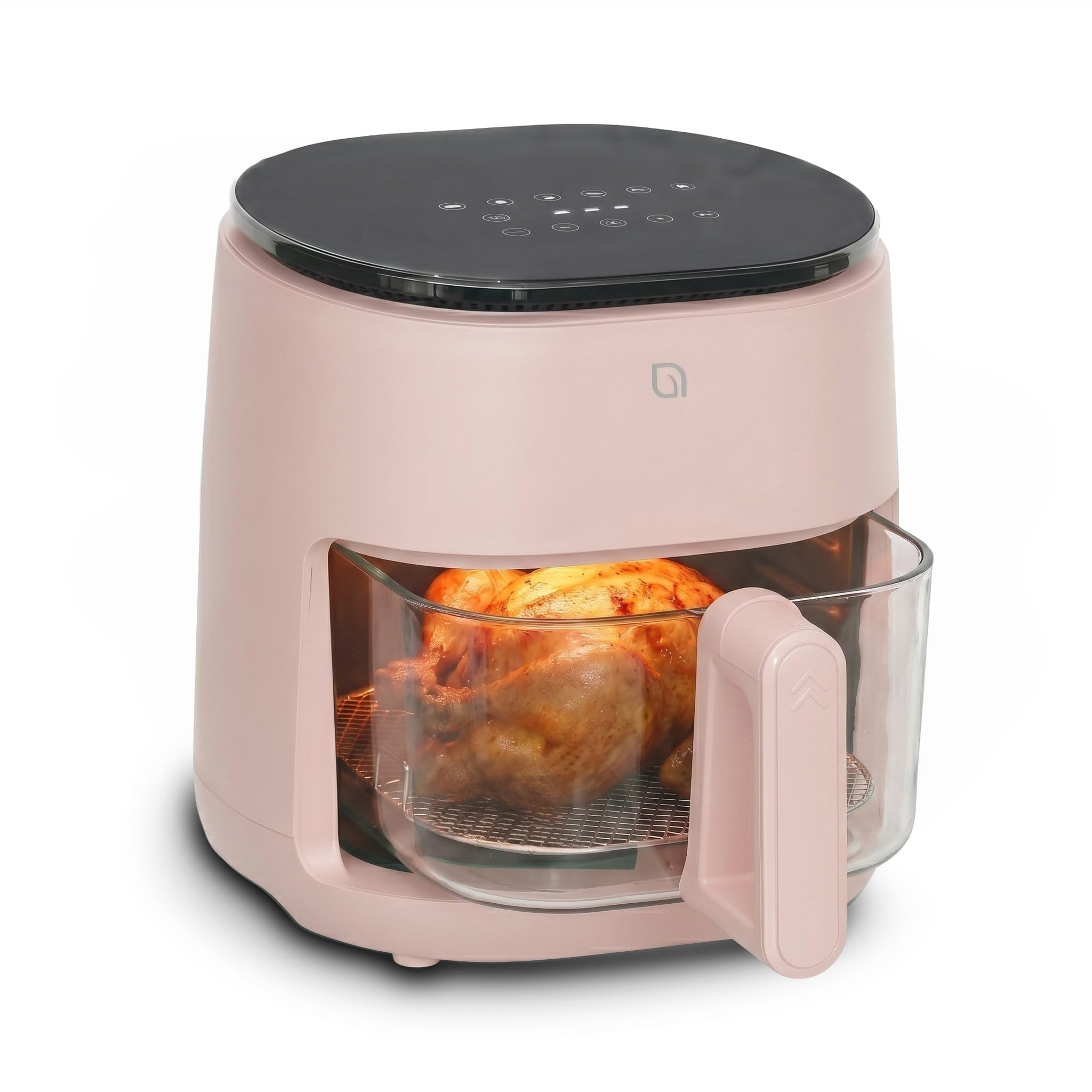 WILLOW Eco Series 6-in-1 Glass Air Fryer 5 Quart Pink