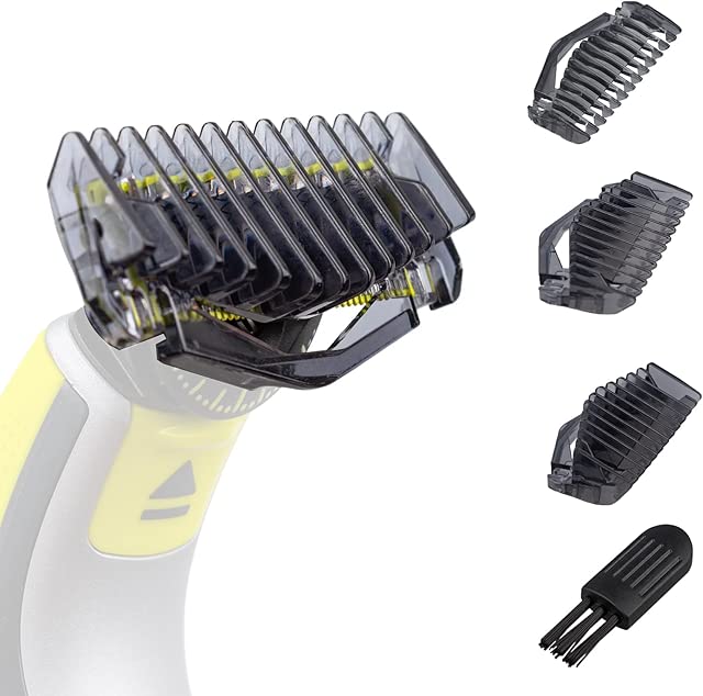 1/3/5mm Guide Combs Compatible with Philips Norelco OneBlade Shaver, Guards Kit, Trimmer Guards Replacement for Face and Body