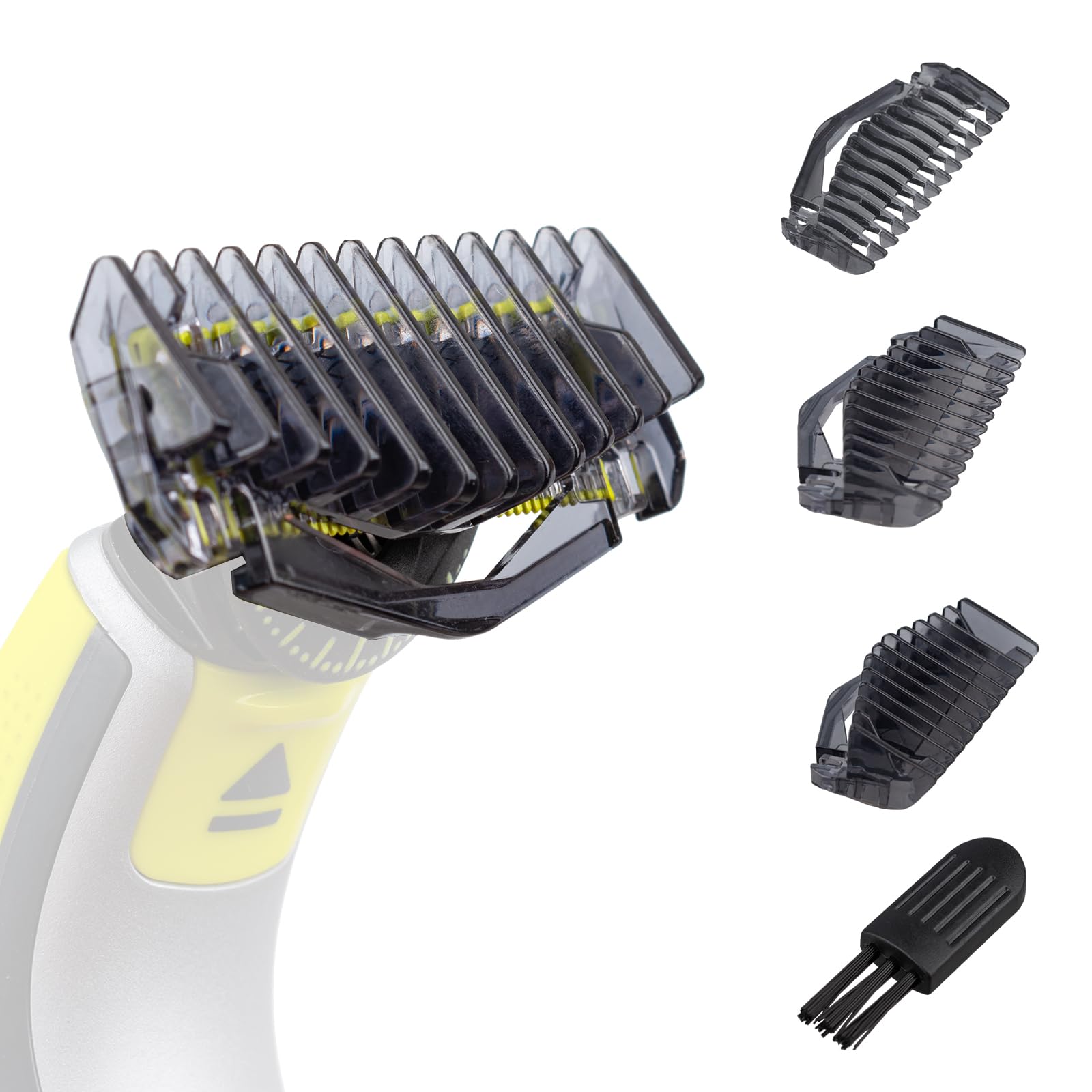TERPINK 1/3/5mm Guide Comb for Philips Norelco OneBlade Shaver, Guard Kit, Trimmer Guard Replacement Face and Body